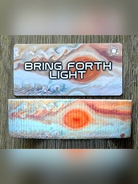 ZOX "BRING FORTH LIGHT" #587 JUPITER RARE DIAMOND STITCH COLLECTIBLE WRISTBAND